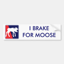RWB-Moose Bumper Stickers