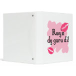 Rwy'n dy garu di - Welsh I love you binders