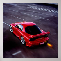 RX7 Sports import Print