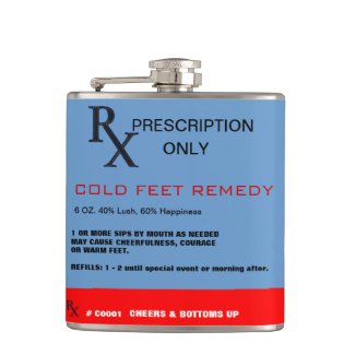 RX Cold Feet Remedy Flask