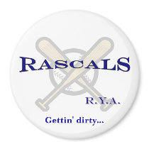 RYA Rascals Team Magnet by littleleaguecoach RYA Rascals Team Magnet