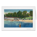Ryall's Bathing Beach at Saratoga Lake View cards
