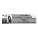 Ryan Kelly Music - Bumper Sticker - Album bumper stickers
