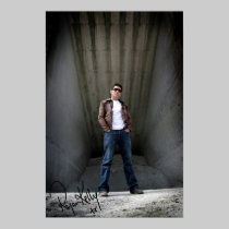 Ryan Kelly Music - Poster "signed" - Warehouse posters