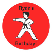 Ryan's birthday stickers