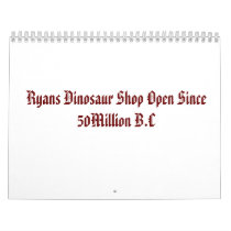 Ryans Cool Custom Calendars