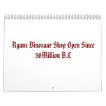 Ryans Cool Custom Calendars