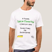 Ryan's Dublin Marathon t-shirts