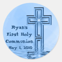 Ryan's First Holy Communion Stickers