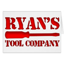 Ryan's Tool Company cards