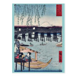 Ryogoku in the eastern capital by Ando, Hiroshige Postcards