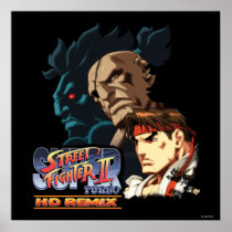 Ryu, Sagat & Akuma Posters