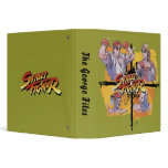 Ryu Vs Ken & Adon Vs Sagat 3 Ring Binders