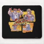 Ryu Vs Ken &amp; Adon Vs Sagat Mousepads