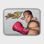 Ryu with Fist Raised ipad sleeves