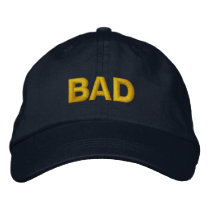 Ryuichi Sakuma "BAD" Hat embroidered hats by LLawliet79 Ryuichi Sakuma "BAD" Hat embroidered hats