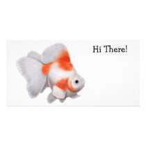 Ryukin Goldfish Photo Card photo cards