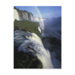 S.A., Brazil, Iguassu Falls Falls with rainbow Post Cards