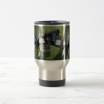 S. Augustine Fort canon II against grass Coffee Mug