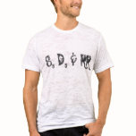 S, D, & RR t-shirts