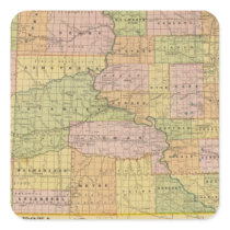 S Dakota Square Stickers