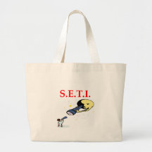 s.e.t.i. design tote bag