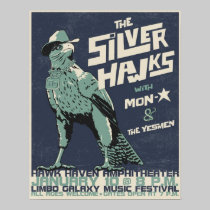 S-hawks concert poster - distressed posters by stevethomas S-hawks concert poster - distressed posters