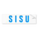 S I S U Bumper Sticker bumper stickers by nordia S I S U Bumper Sticker bumper stickers
