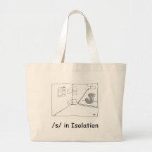 S in Isolation Tote Bags
