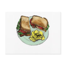 S is for Sandwich postcards by allaboutdrums S is for Sandwich postcards