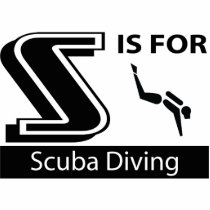 S Is For Scuba Diving photo sculptures