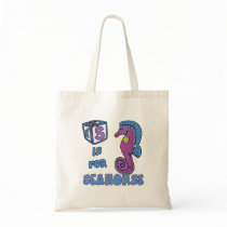 S is for Seahorse Bag by PatchworkPals S is for Seahorse Bag