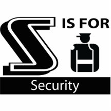 S Is For Security Photo Sculptures
