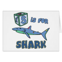 S is for Shark Card by PatchworkPals S is for Shark Card