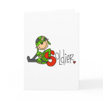 S is for Soldier Greeting Cards