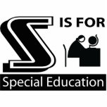 S Is For Special Education Photo Cutout