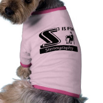 S Is For Stenography pet clothing