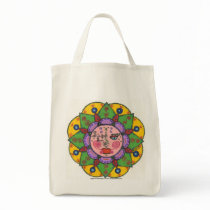 S is for Sun - Organic Grocery Tote bag (natural)