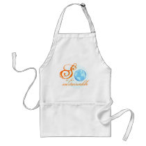 S Is For Sustainable Chef's Apron by GSquared S Is For Sustainable Chef's Apron