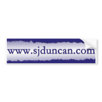 S J Duncan Bumper Sticker