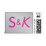 S&K Monogram stamp