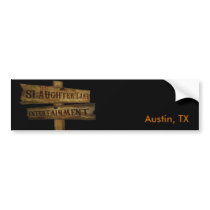 S.L.E. bumper sticker bumper stickers by slaughter_lane_ent S.L.E. bumper sticker bumper stickers
