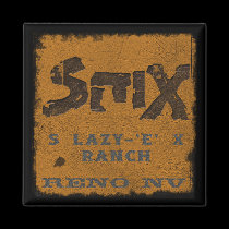 S 'lazyE' X Ranch magnets by ZsTees S 'lazyE' X Ranch magnets