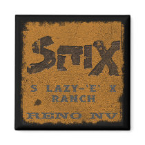 S 'lazyE' X Ranch magnets