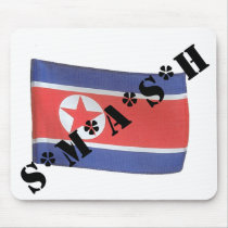 S*M*A*S*H North Korea Mousepad