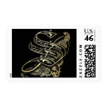 "S" monogram Postage Stamps