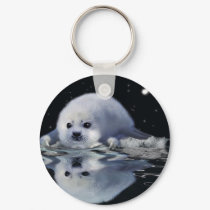S.O.S. SAVE OUR HARP SEALS keychains by RavenSpiritPrints S.O.S. SAVE OUR HARP SEALS keychains