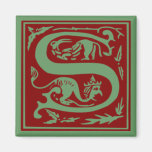 S - Ornamental Alphabet Fridge Magnets