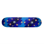 S-path through a dark cloud photo skateboard deck