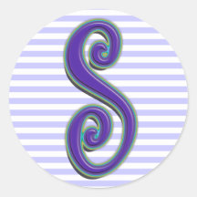 S ROUND STICKERS